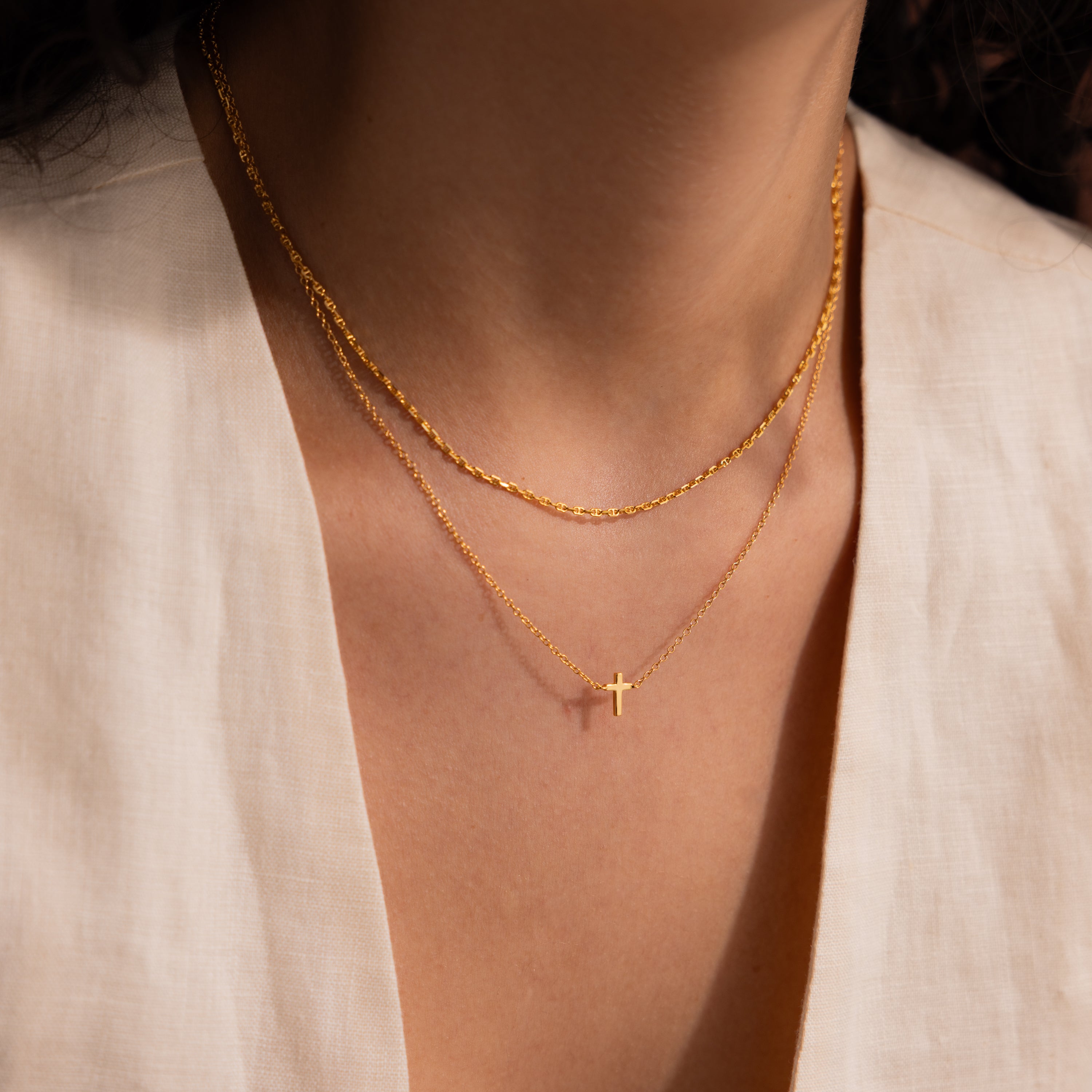 Dainty Cross Necklace