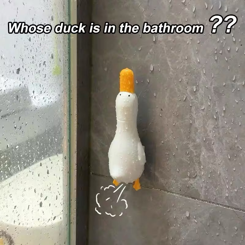 1pc, Hair And Debris Cleaner for Drain Outlets, Designed in a Cartoon Yellow Duck Shape, Suitable for Cleaning Hair in Kitchen Sinks And Bathrooms
