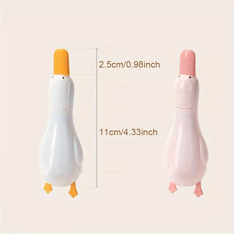 1pc, Hair And Debris Cleaner for Drain Outlets, Designed in a Cartoon Yellow Duck Shape, Suitable for Cleaning Hair in Kitchen Sinks And Bathrooms