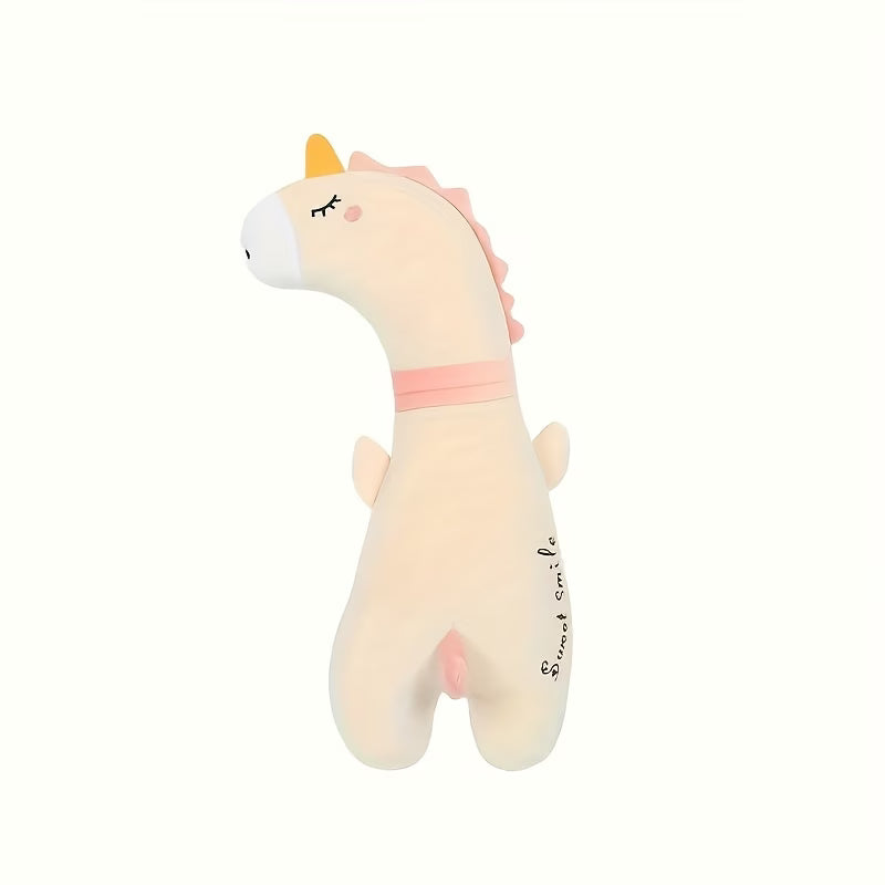 Soft Plush Unicorn & Dinosaur Car Seat Belt Covers, Comfortable Shoulder Pads, Safety Upgraded, Couple's Ideal Gift, Material, Car Interior Accessories