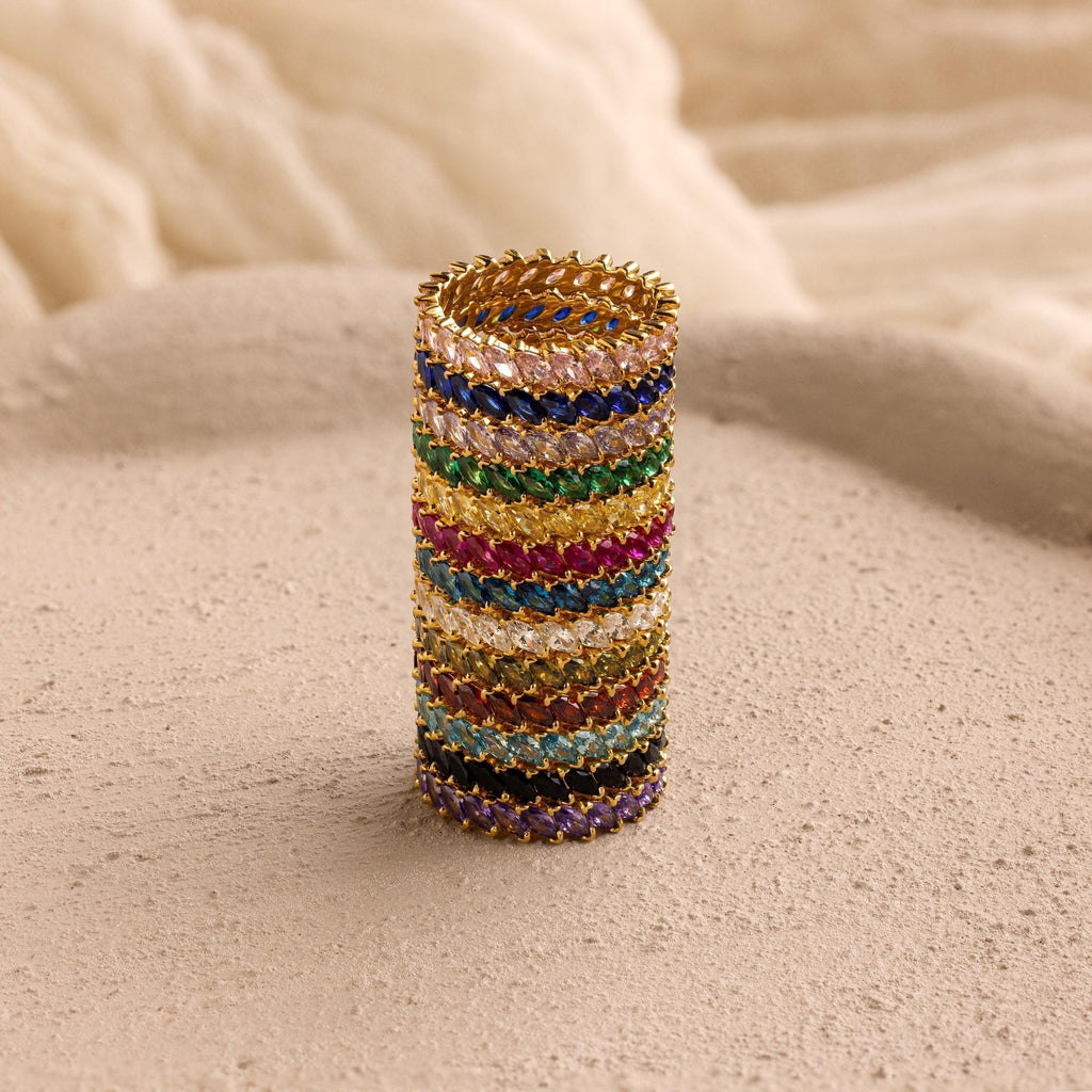 Eternity Marquise Birthstone Ring