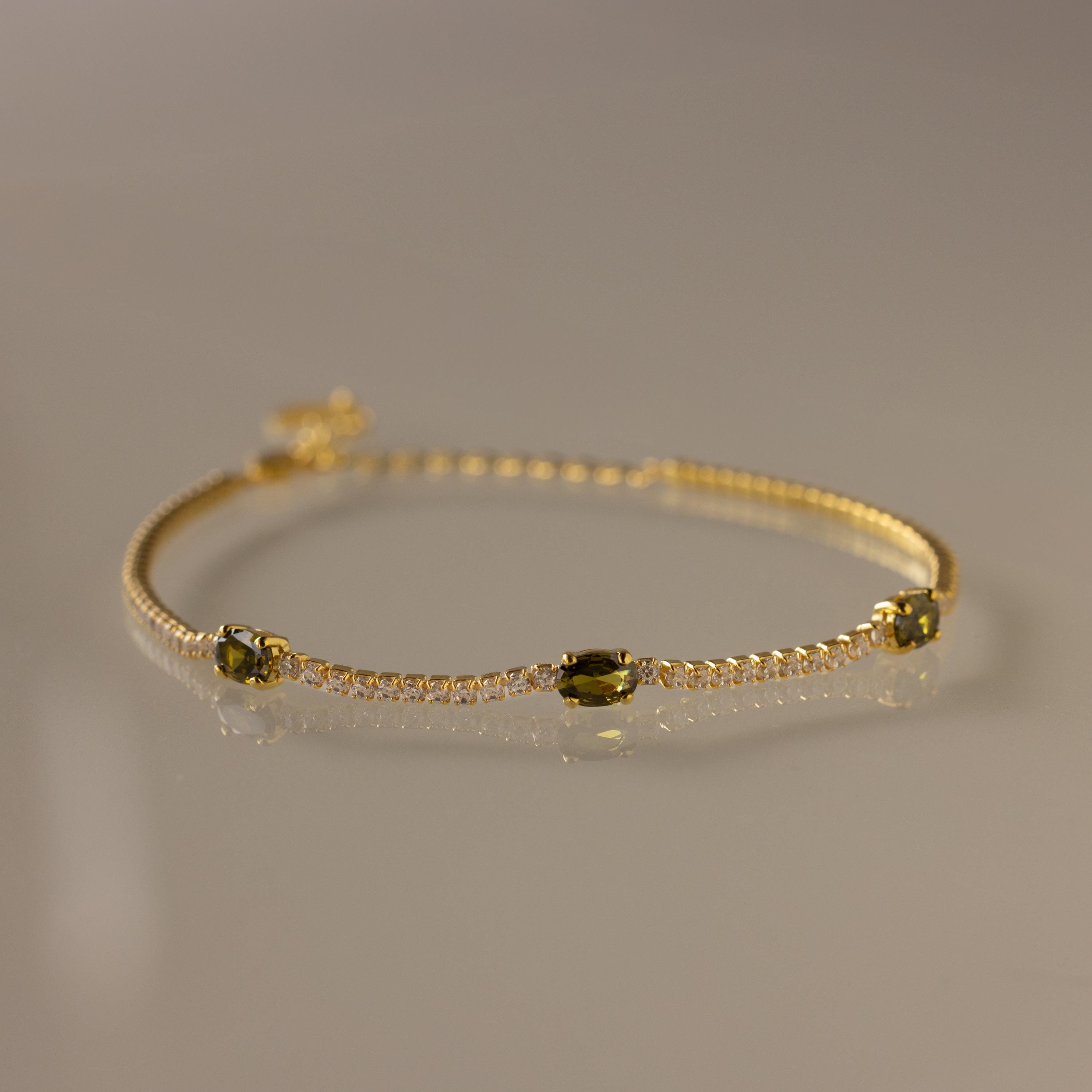 Diamond Birthstone Tennis Bracelet